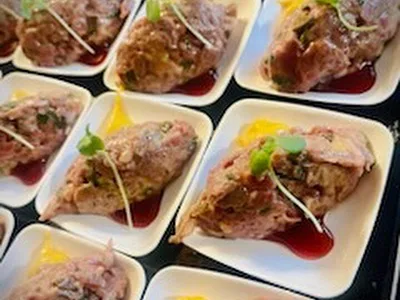 Plat raffiné traiteur mariage Occitanie
