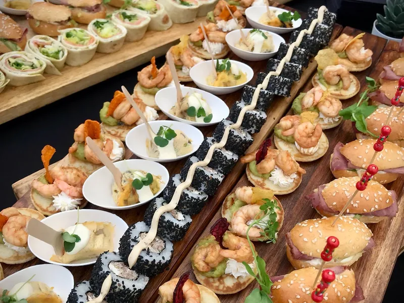 Verrines apéritif réception mariage food truck